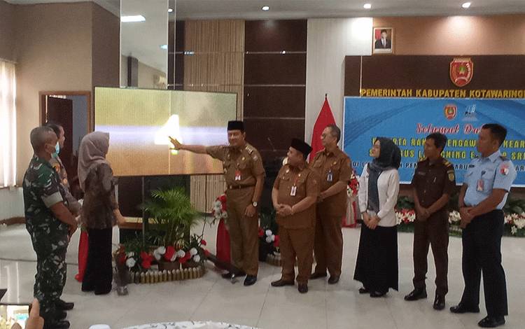 Wujudkan Kondisi Ideal Pengelolaan Arsip, Pemkab Kobar Launching E-Arsip Srikandi