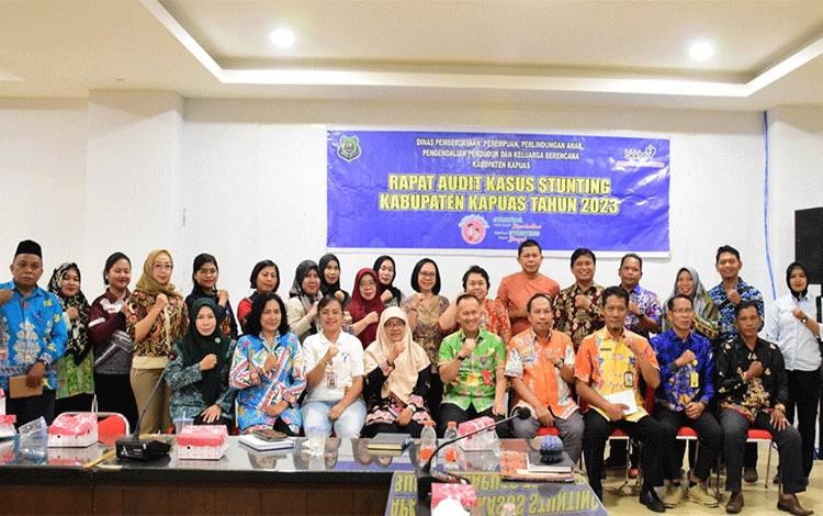 Dinkes Kapuas Ikuti Rapat Tindaklanjut Audit Kasus Stunting