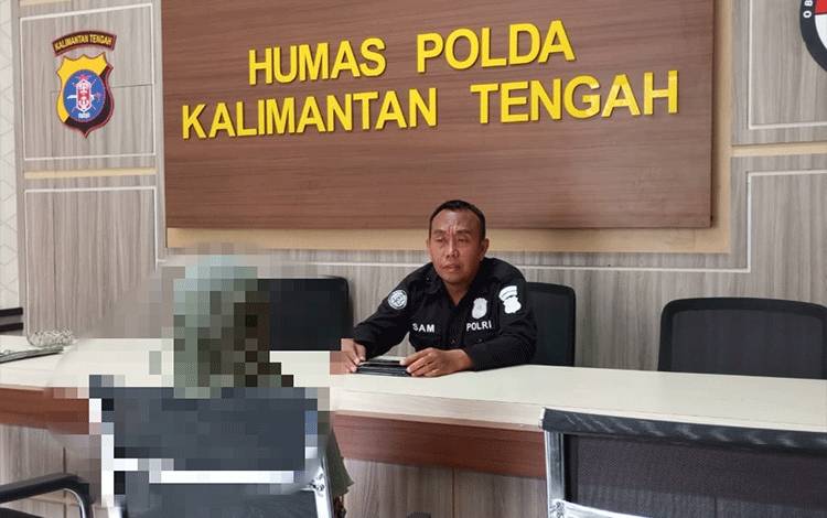 Wanita di Palangka Raya Dibina Polisi atas Penyebaran Informasi Hoaks Rumah Dibakar