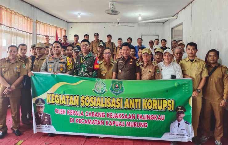 Penerangan Hukum Digelar di Kecamatan Kapuas Murung Peringati Hakordia 2023