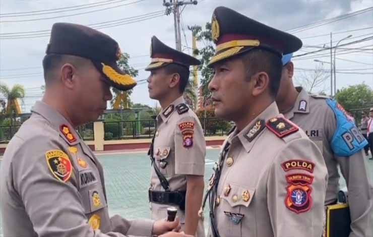 Kapolres Kapuas Pimpin Sertijab Wakapolres, Begini Pesannya