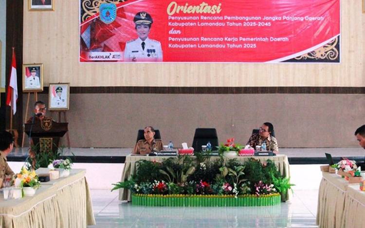 Pemkab Lamandau Susun RPJPD dan RKPD 2025-2045  ?