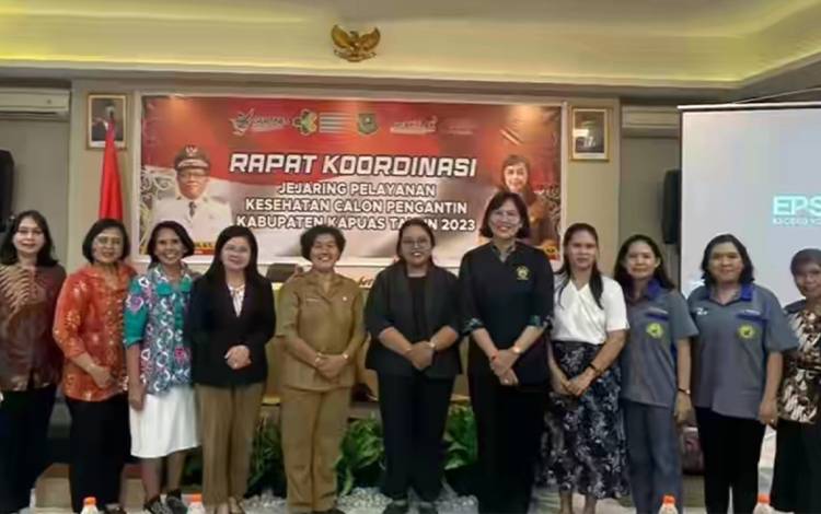 Dinkes Kapuas Gelar Rakor Jejaring Pelayanan Kesehatan Bagi Calon Pengantin