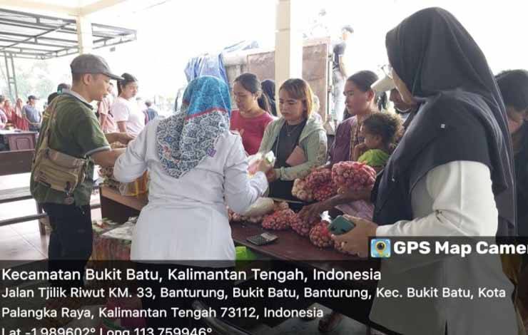 Gerakan Pangan Murah Pemprov Kalteng Sasar Bukit Batu Jelang Natal 2023