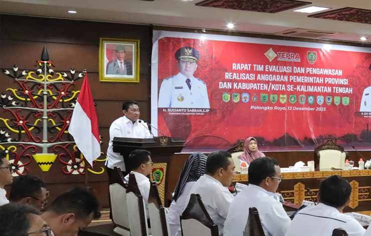 Penerimaan Pendapatan Pemprov Kalteng 84,24 Persen
