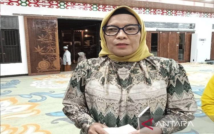 Pj Wali Kota Palangka Raya Hera Nugrahayu. ANTARA/Adi Wibowo