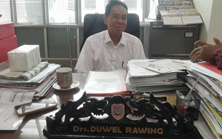 Anggota DPRD Provinsi Kalteng Duwel Rawing (Foto:MARINI)