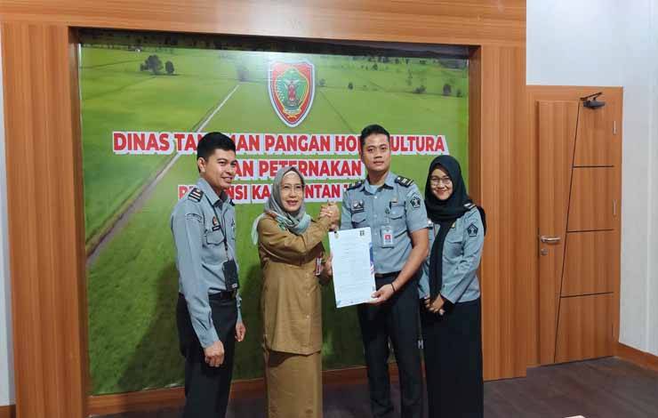 Dinas TPHP Kalteng Harap Bersama Kemenkumham Dapat Amankan Kekayaan Intelektual Dibidang Pertanian