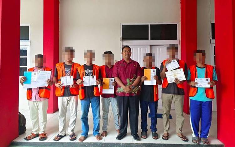 7 Narapidana di Sampit Hirup Udara Segar