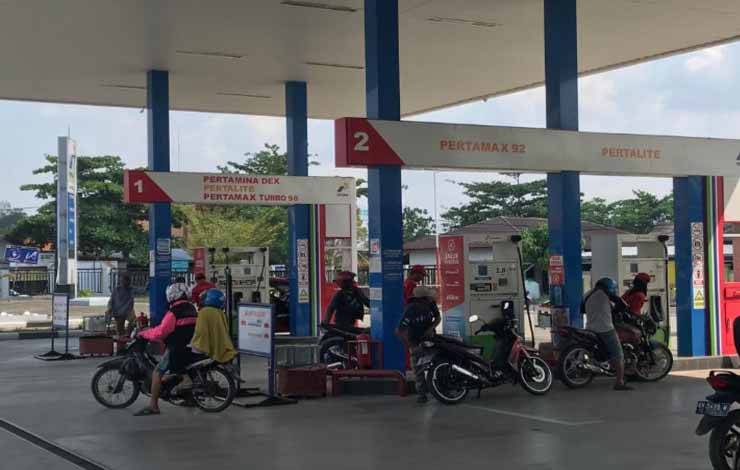Mobil yang Tebakar di Sampit Diduga Melangansir di SPBU