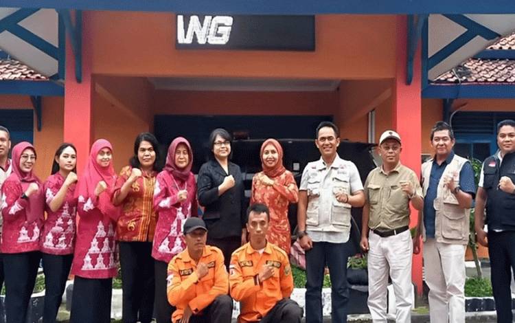 BPBD Palangka Raya saat studi banding ke BPBD Semarang. (FOTO: BPBD*?
