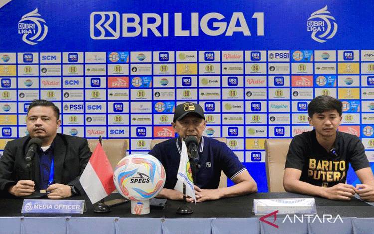 Pelatih Barito Putera Minta Pemain Kendalikan Emosi Hadapi Arema