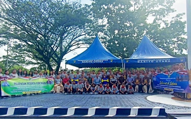 Kontingen Festival Tandak Intan Barito Utara Ikuti 9 Cabang Lomba