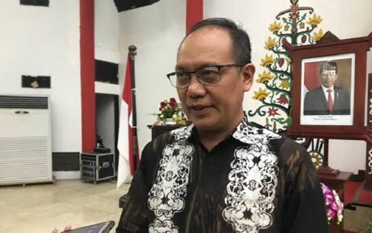 Ketua Komisi C DPRD Palangka Raya H M Hasan Busyairi. (FOTO: PATHUR)