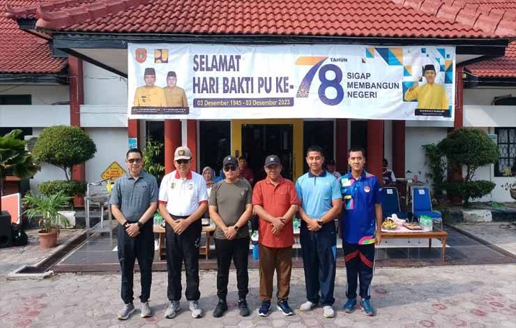 PUPR Kobar Gelar Jalan Sehat Meriahkan Hari Bakti PU ke 78