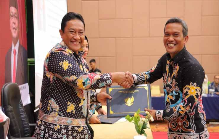 Kepala Dinas PMD Kapuas Raih Peringkat Pertama pada PKN Tingkat II Kalteng