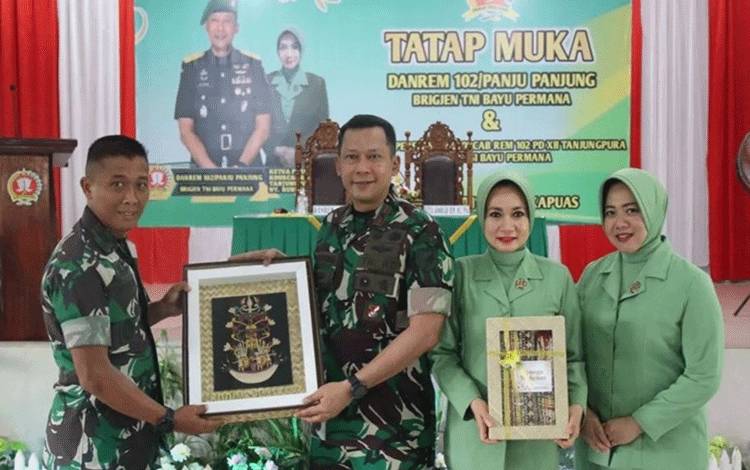 Ini Pesan Danrem 102 Panju Panjung Kepada Personel Kodim 1011 Kuala Kapuas