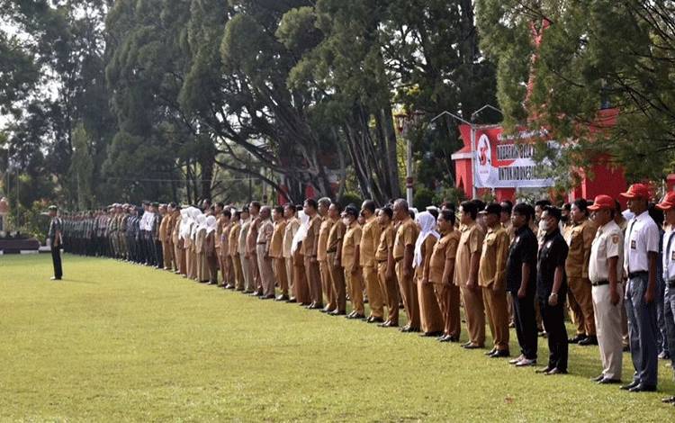 Pimpin Upacara Peringatan Hari Bela Negara, Pj Bupati Kobar Bacakan Amanat Presiden