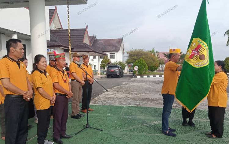Ratusan Warga Asal Kabupaten Gunung Mas Ikuti FTIK ke-XI Kalteng