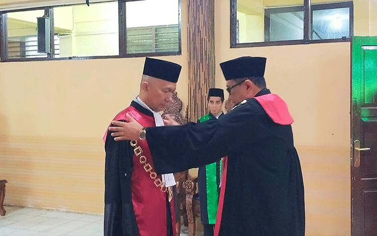 Muhammad Ramdes Resmi Jabat Wakil Ketua PN Palangka Raya