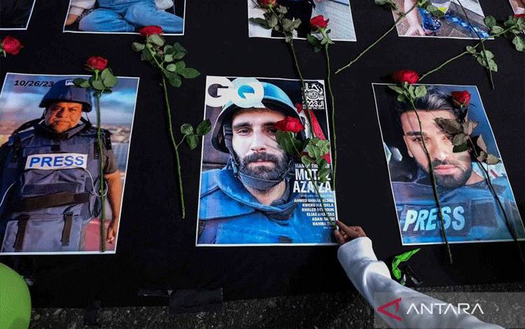97 Wartawan Palestina Terbunuh Oleh Militer Israel Selama Perang Gaza