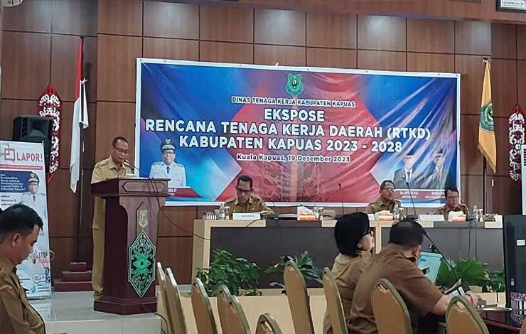Pengangguran Terbuka di Kapuas Berada di Angka 3,66 Persen