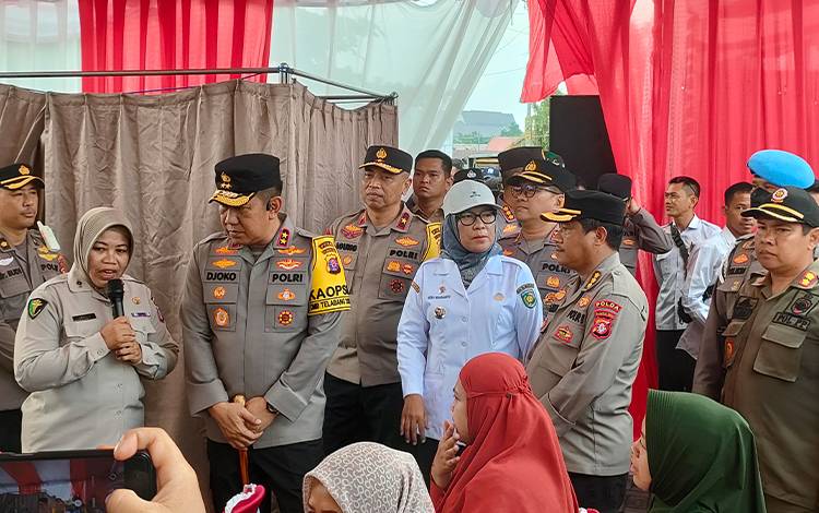 Polda Kalteng Gelar Bakti Sosial Kesehatan di Flamboyan Bawah