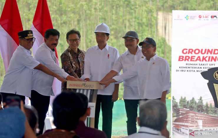 Jokowi Puas dengan Kemajuan Pembangunan Kota Nusantara