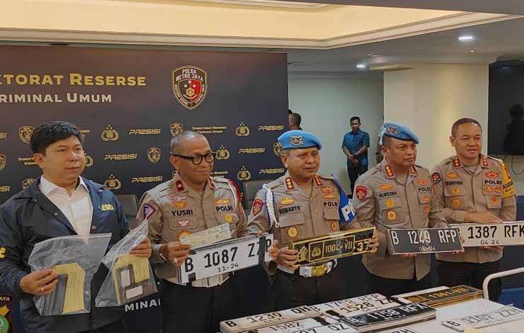Propam Polri Serius Tangani Kasus Pemalsuan Nomor Pelat Kendaraan