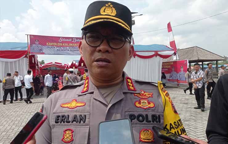 Polda Kalteng Berbagi Tips Cegah Hoaks Demi Pemilu Damai