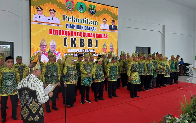 Baru Dilantik, Pengurus KBB Kapuas Diharapkan Terus Bersama Jaga Kerukunan
