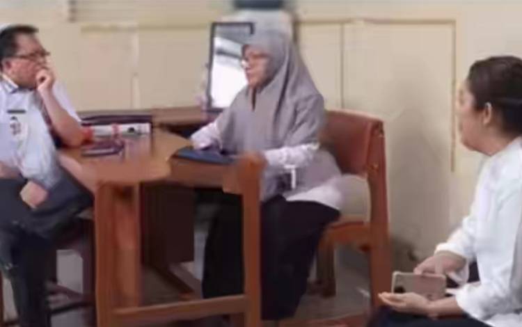 Kepala Dinas P3APPKB Kapuas Terima Kunjungan Pj Bupati