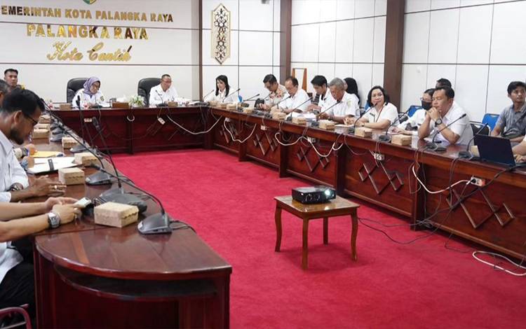 Pemko Palangka Raya Gelar Rakor Kesiapan Pemilu 2024