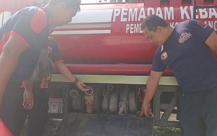 Pos Pemadam Kebakaran Bukit Batu Palangka Raya Perkuat Kesiapsiagaan Jelang Natal dan Tahun Baru