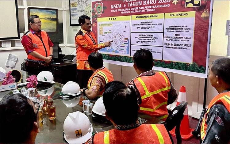 Tak Hanya Sendiri, Posko Nataru PUPR Kalteng Gandeng Stakeholder Terkait