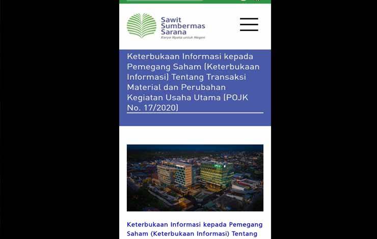 SSMS Resmi Jadi Pemegang Saham Mayoritas CBUT