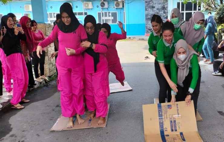 Sejumlah Lomba Antar Karyawati RSUD Kapuas Digelar Meriahkan Hari Ibu