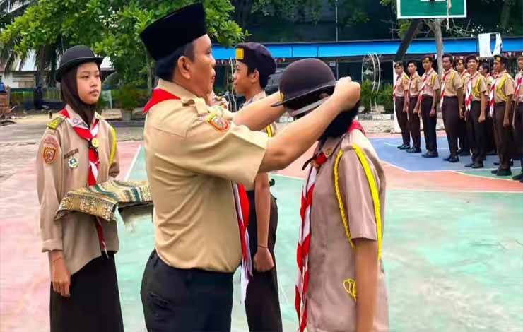 Ketua Kwarcab Pramuka Kapuas Ajak Anggota Manfaatkan Kegiatan Kepramukaan untuk Bentuk Karakter