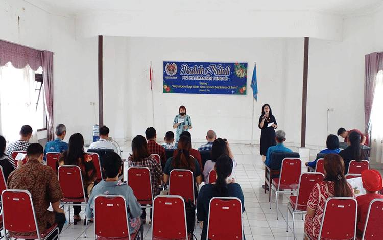 PWI Kalteng Gelar Ibadah Perayaan Natal 2023