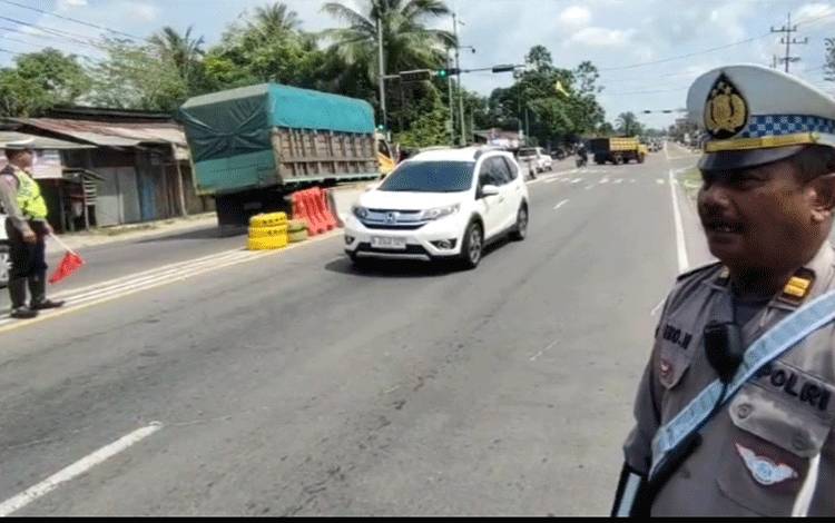Arus Lalu Lintas Hadapi Natal di Palangka Raya Aman dan Lancar