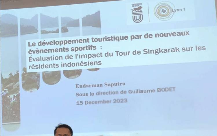 Tour de Singkarak Bawa Endarman Raih Gelar Doktor di Prancis