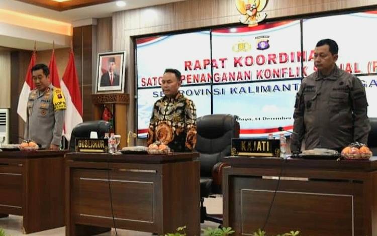 Pemprov Kalteng Berkomitmen Fokus Terhadap Pembangunan Sektor Strategis