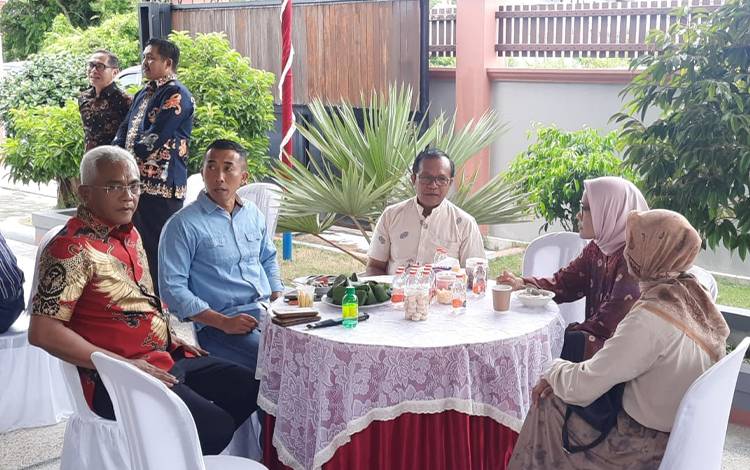 Pj Wali Kota Kunjungi kediaman Ketua DPRD Palangka Raya