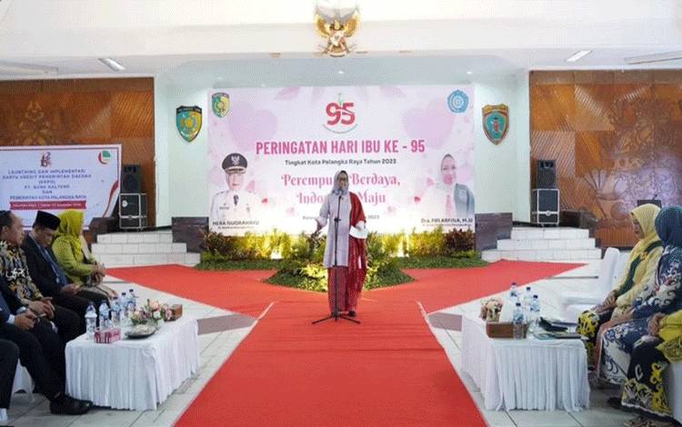 Pj Wali Kota Palangka Raya Ajak Perempuan Jadi Agen Perubahan