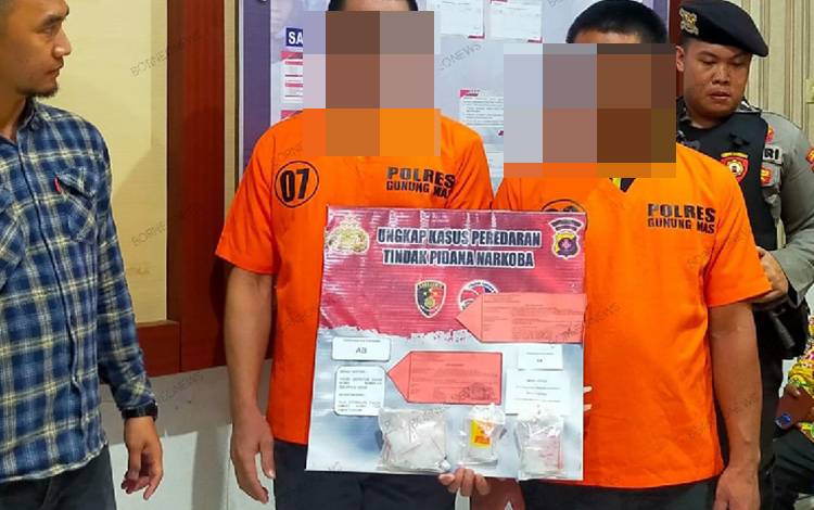 Polres Gunung Mas Sita 200 Gram Lebih Sabu Sepanjang 2023