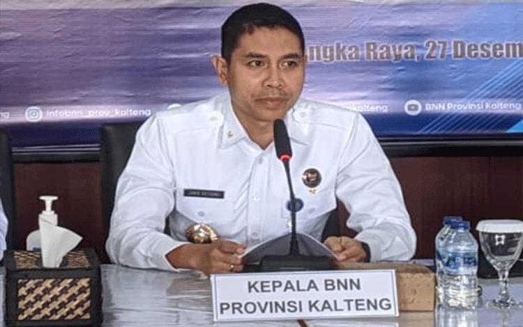 Ini Kendala BNN Kalteng Dalam Melaksanakan P4GN