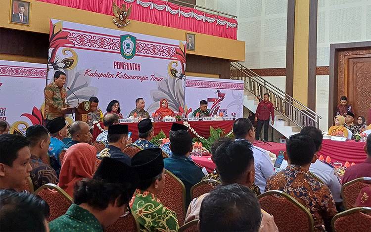 Gelar Rapat Evaluasi Akhir Tahun, Sekda Kotim Ingatkan 3 Hal ini