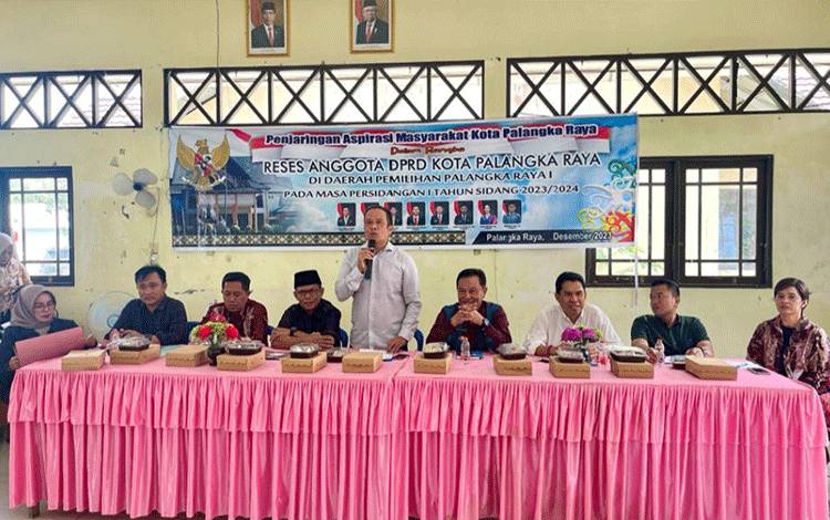 Reses di Dapil I, DPRD Palangka Raya Siap Perjuangkan Aspirasi Warga