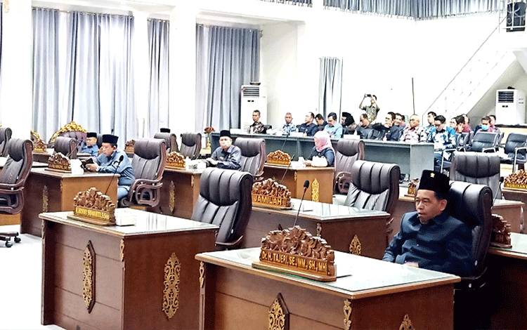 DPRD Barito Utara Gelar Rapat Paripurna Penetapan Propemperda Tahun 2024