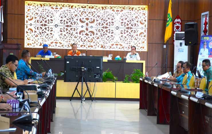 Bappelitbangda Kapuas Rakor Persiapan Pelaksanaan Musrenbang Tingkat Kecamatan 2024
